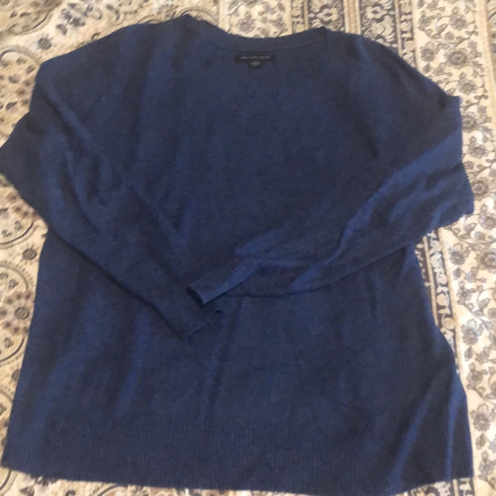 Blue lightweight sweater